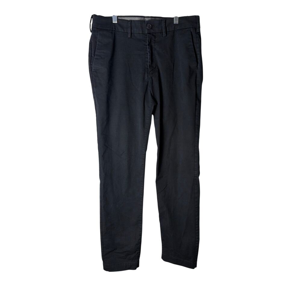 Express Men Hyper Stretch Slim Pants 31x32 Dark Navy